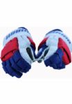 Gloves - NY Rangers 2011-2012 Season Game Worn Warrior Gloves (Pair) (Player Unknown) (Steiner LOA)